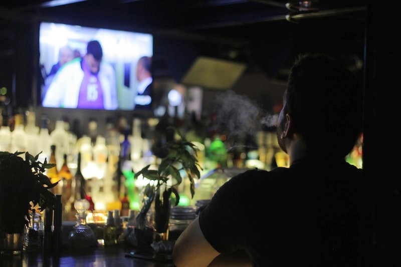 Bar 35 on Saturday Night 